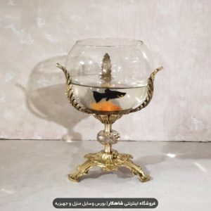 تنگ ماهی برنزی سایز کوچک مدل پایه سه گوش